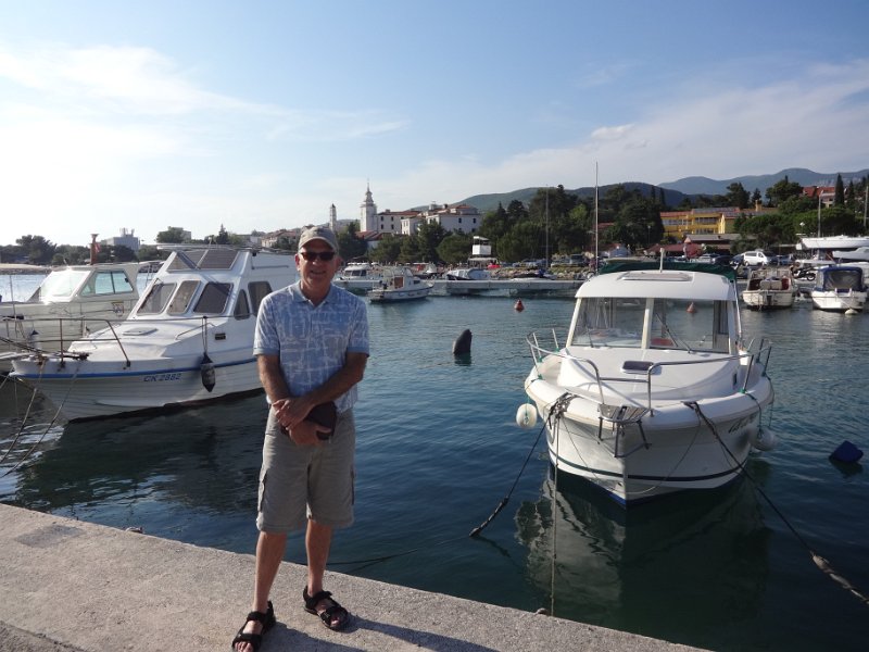 Crikvenica - harbour with hotel in background