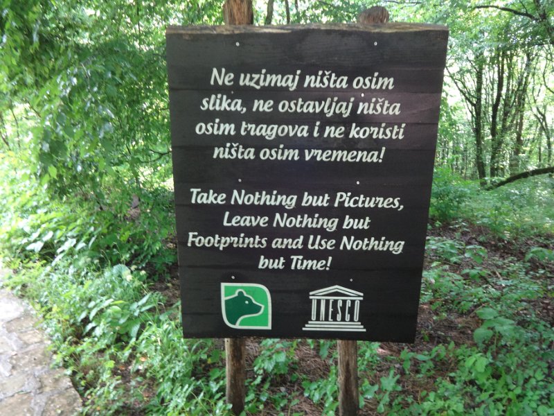 Plitvice Lakes - main entrance