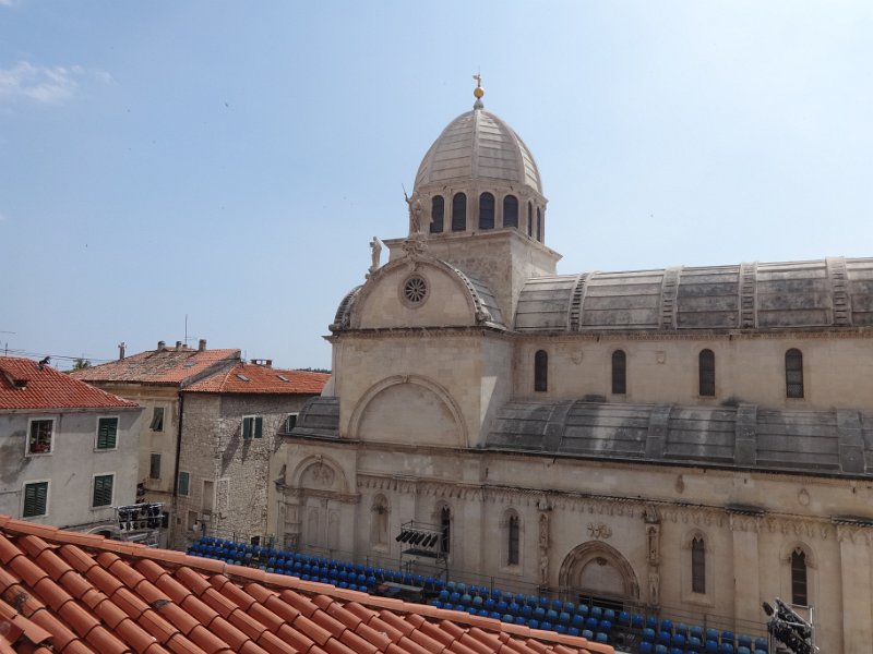 Sibenik - Cathedral of St. James side view