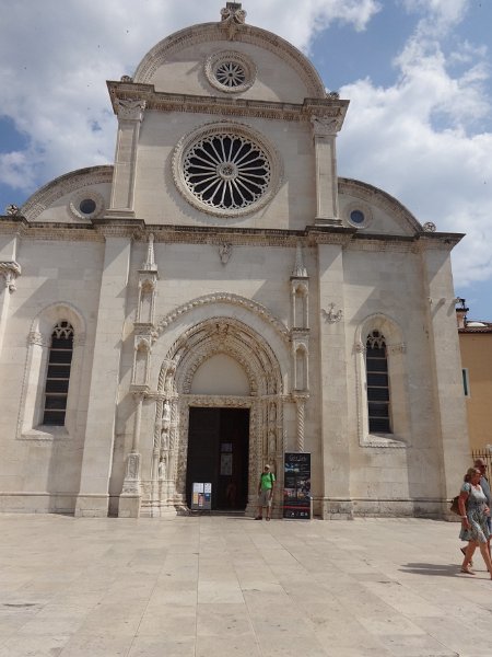 Sibenik - Cathedral of St. James front view