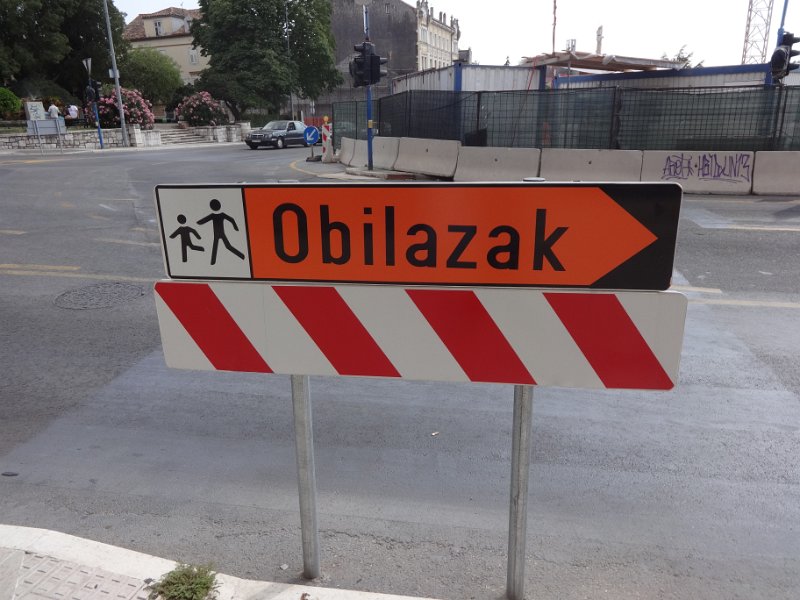 Sibenik - Not sure what this means