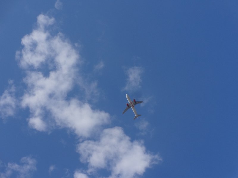 Trogir - not the plane taking us back home