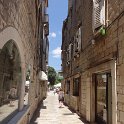 Trogir - narrow alley way