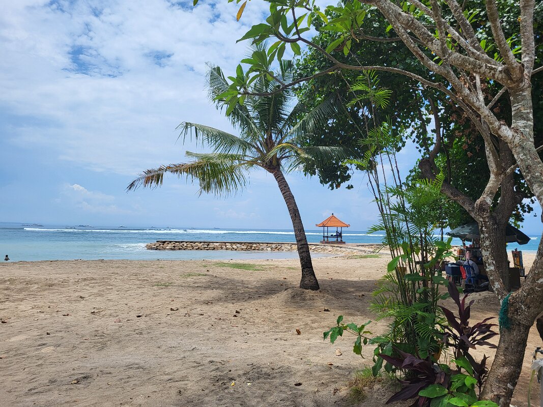 Bali - Nice beach on the Indian Ocean.