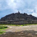 Borobudur - View from the back.
