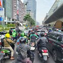 MAR 4 - Jakarta traffic.