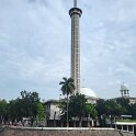 Minaret of Istiqlal Mosque.
