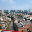 Bandung - City center from the highway 1.