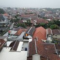 Bandung - city center from the highway 2.