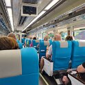Train to Batu 4 - Inside of the train.