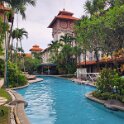 Bali - Hotel inner court swimming pool 2.