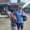 Pura Gunung Kawi 2 - Kiffin and the tour guide.