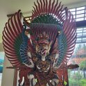 MAR 21 - Scary sculpture of some other Hindu god in the hotel lobby.
