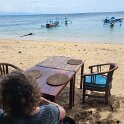 Bali - Final drink at the beach.
