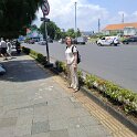 Semarung - Thea enjoying the town tour.