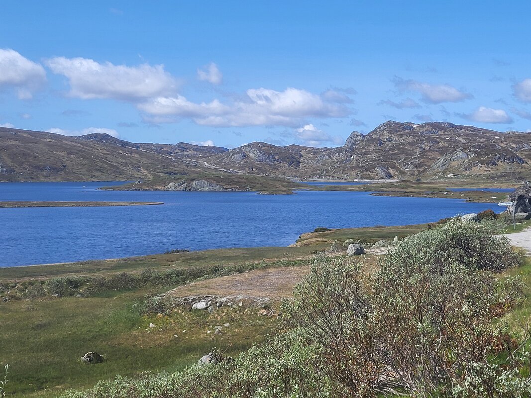 On the road - Nice view in the middle of nowhere.