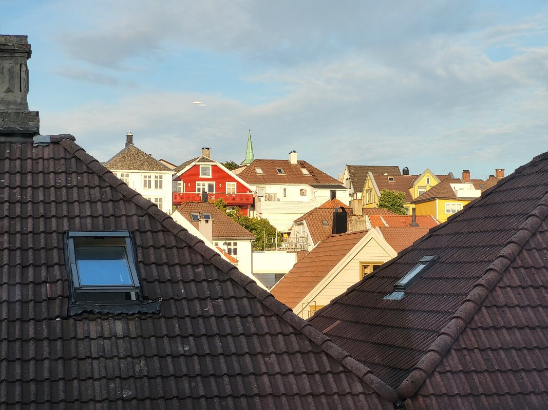 Stavanger - View from the hotel room.