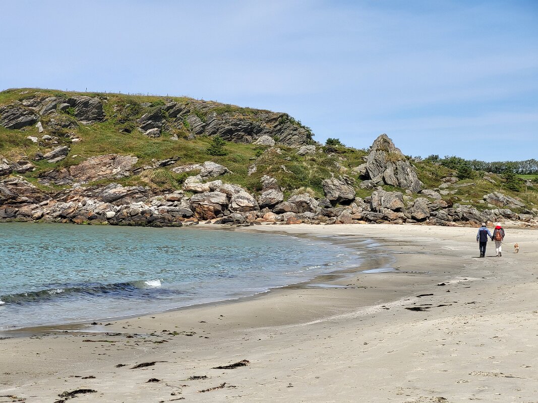 Vigdelstranden - Drove south and discovered a nice isolated beach.