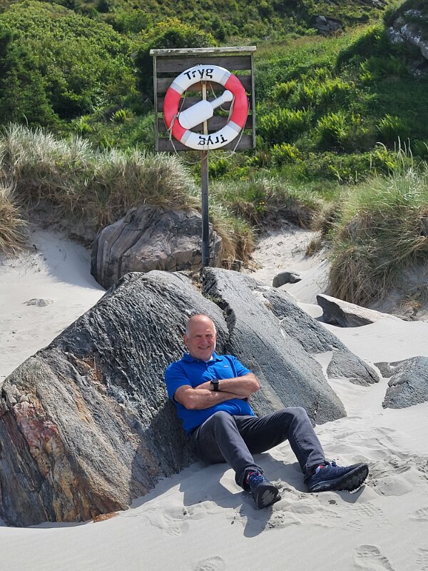 Vigdelstranden - Time to relax and catch a quick nap.