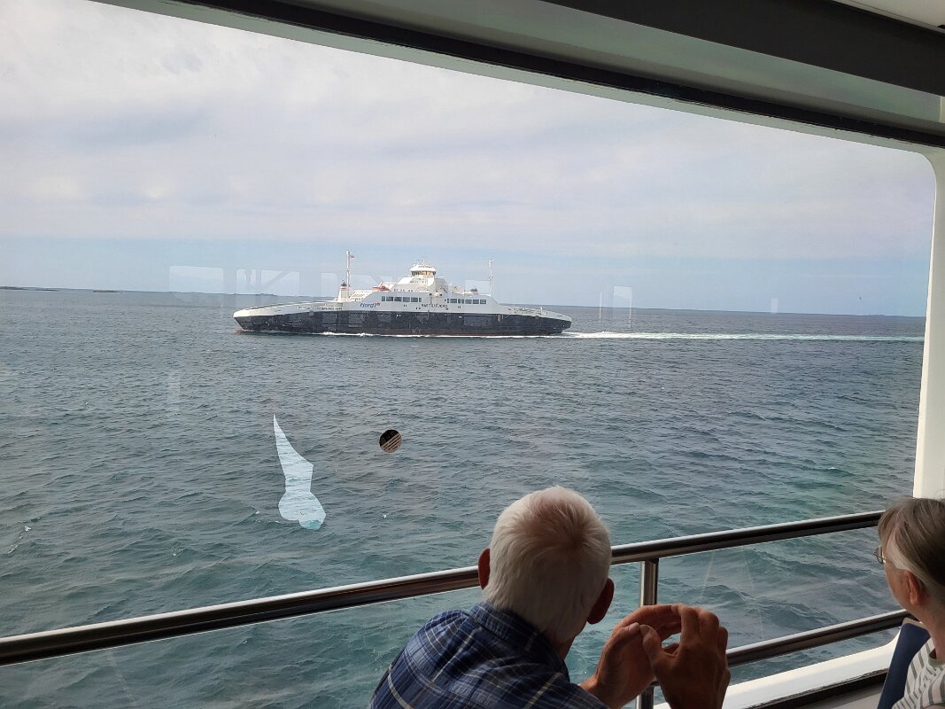 Road trip - First ferry.