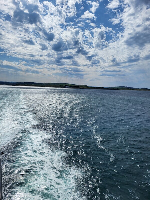 Road trip - View from the ferry.