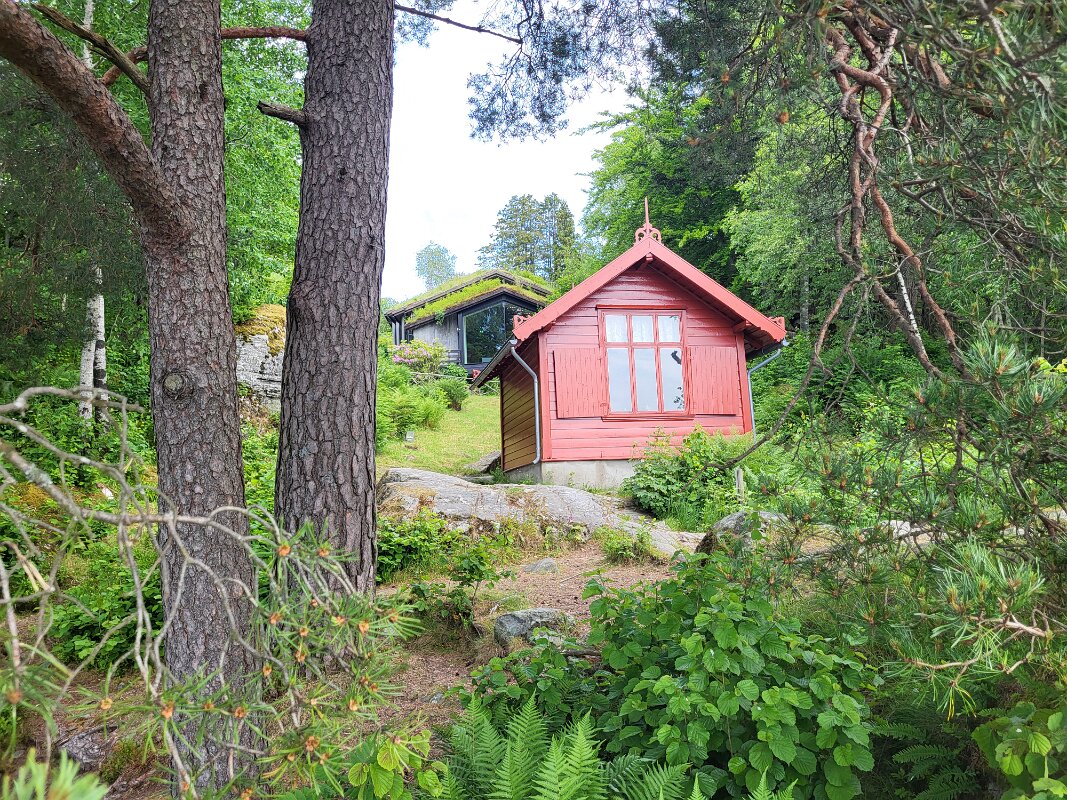 Troldhaugen - Edward Grieg's studio house where he composed his music.