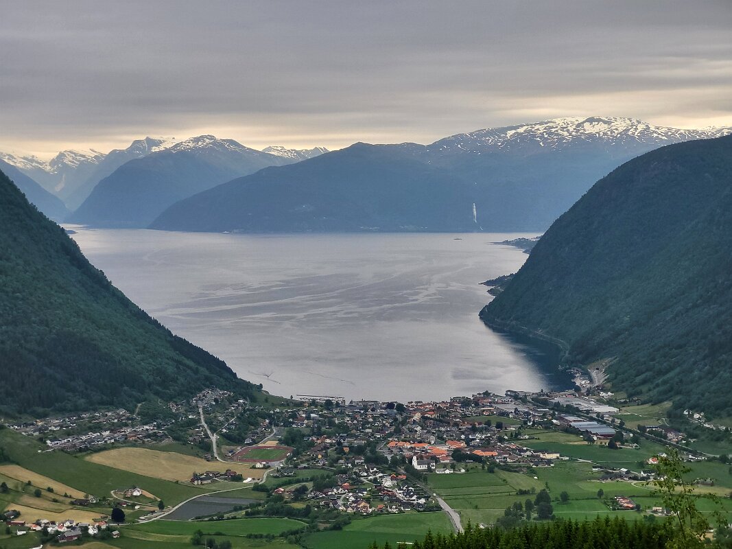 Road trip - View of Vik.