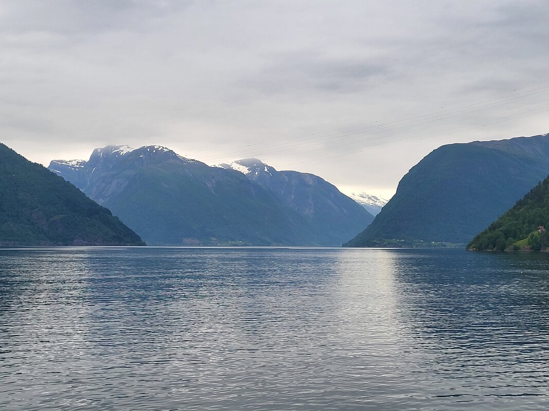 Balestrand - View from the Kviknes Hotel.