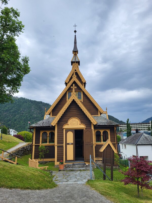 Balestrand - St. Olaf's Church.