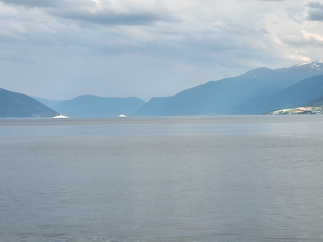 Balestrand - Dinner view from the hotel.