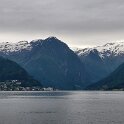 Balestrand - First view from the ferry.