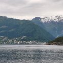 Balestrand - Ferry is getting closer.