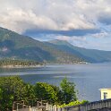Balestrand - .View from our hotel room (right).