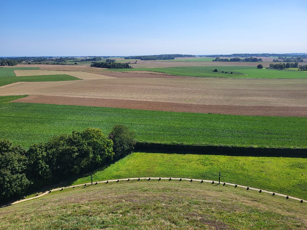 Waterloo - Battlefield looks much more peaceful than in 1814.
