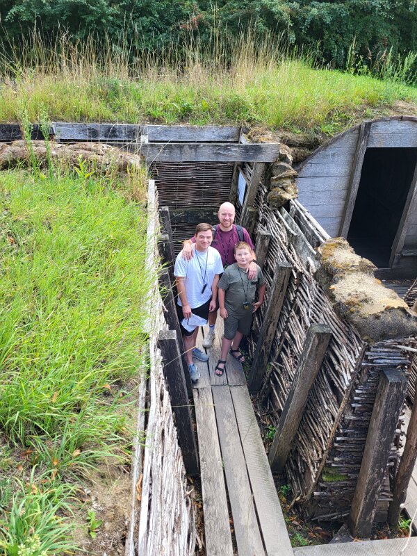Passchendaele - Outdoor trenches.
