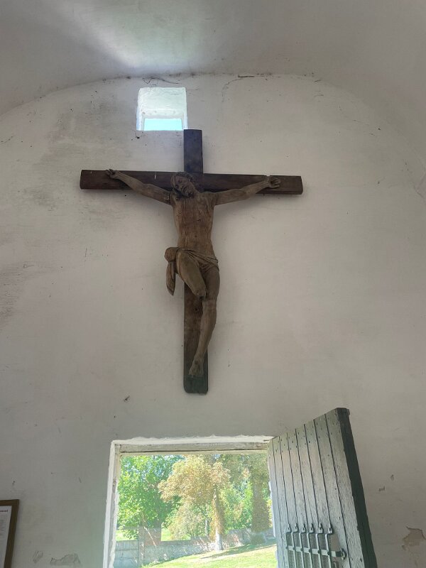 Waterloo - Hougoumont Farm - Inside the church.