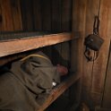 Passchendaele - Underground bunkers - A soldier taking a power nap.